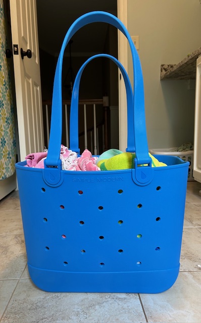 Summer MVPs for moms pool bag