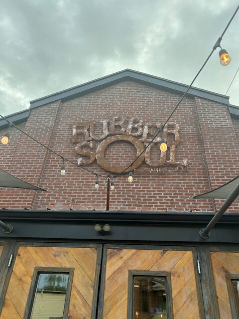 Family weekend in Hershey dinner at Rubber Soul
