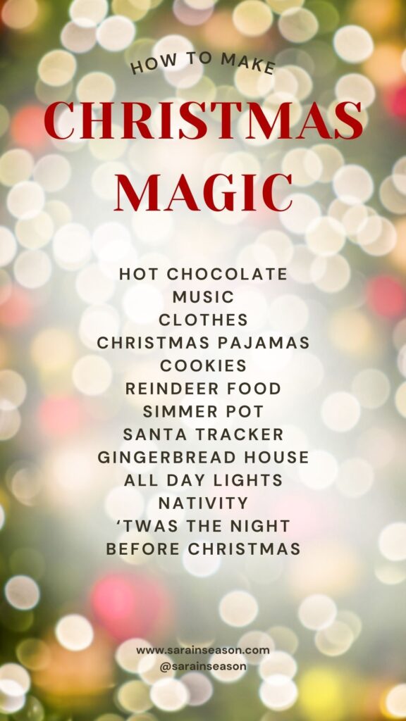 Make Christmas Magic - list
