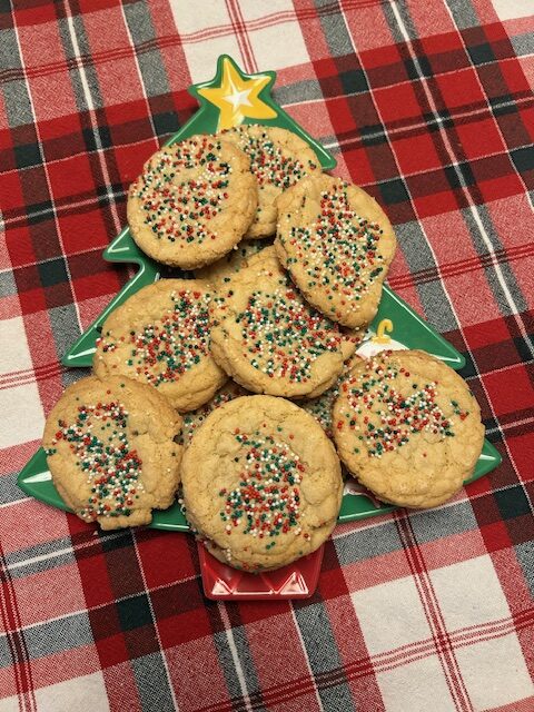 2025 holiday baking - brown butter sugar cookies