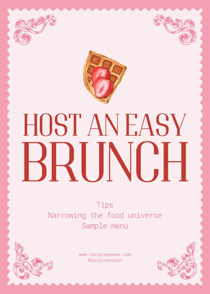 Easy brunch list