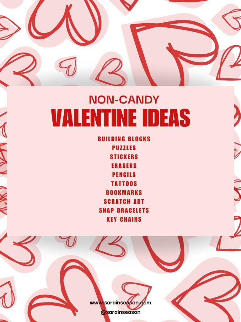Non-Candy Valentine Ideas