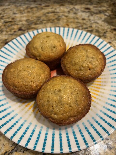 Weekend Breakfast - Banana muffins