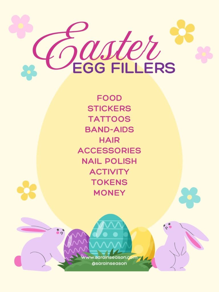 Easter egg fillers