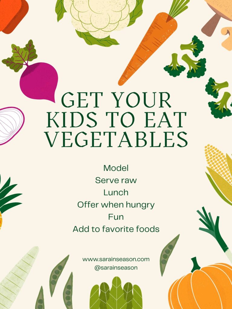 Get Your Kids to Eat Vegetables