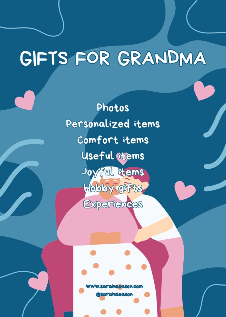 Gifts for Grandma list