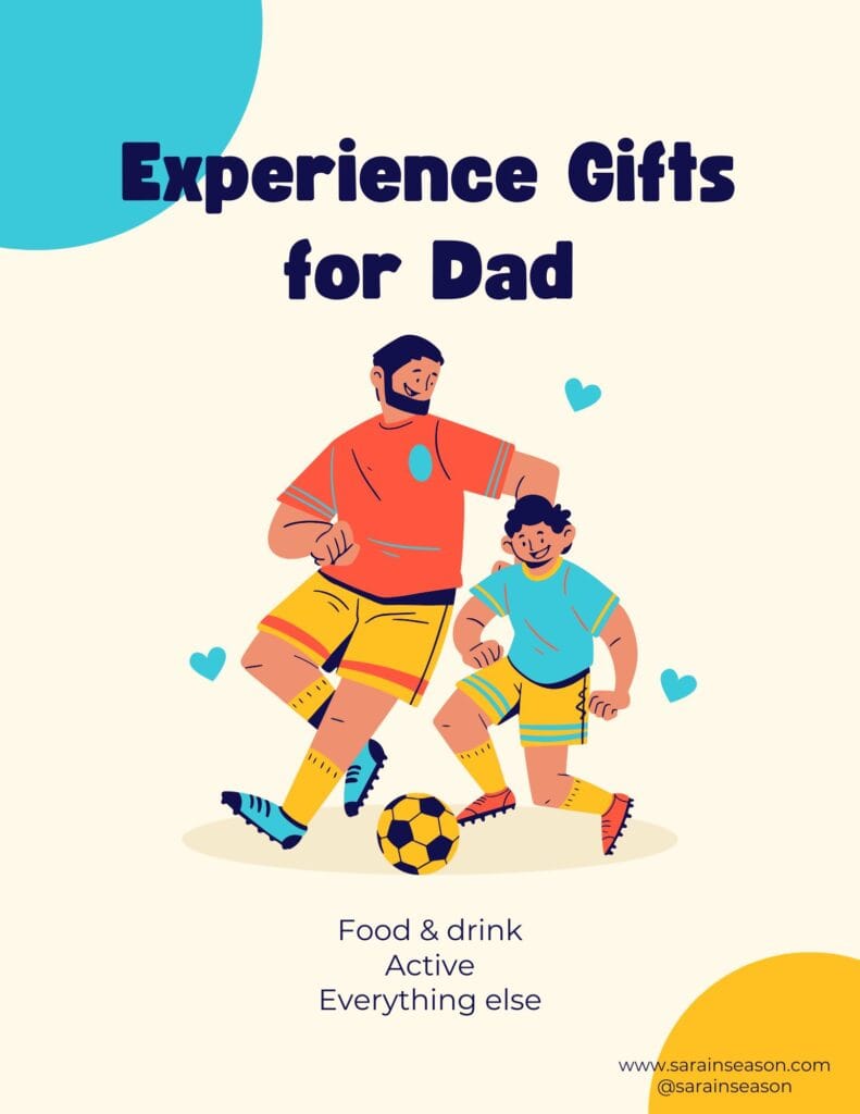Experience Gifts for Dad
