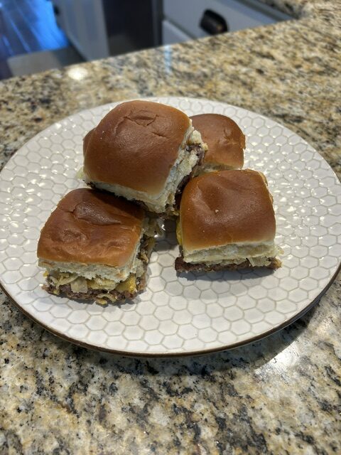 Easy appetizers - sliders