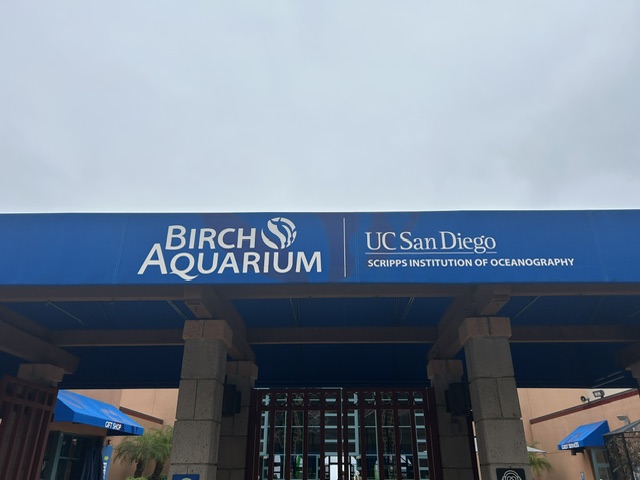 Family Vacation to San Diego - Birch Aquarium