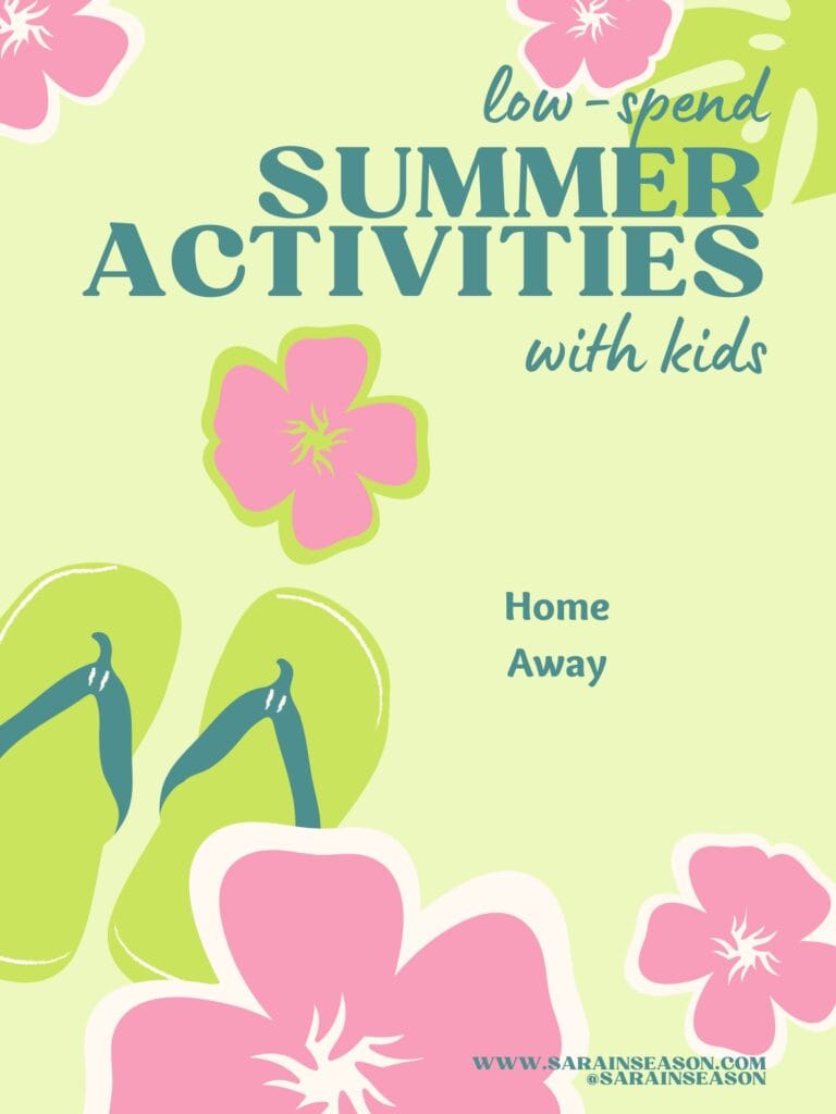Low-Spend Summer Activities with Kids