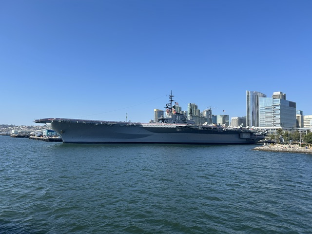 Family Vacation to San Diego - USS Midway