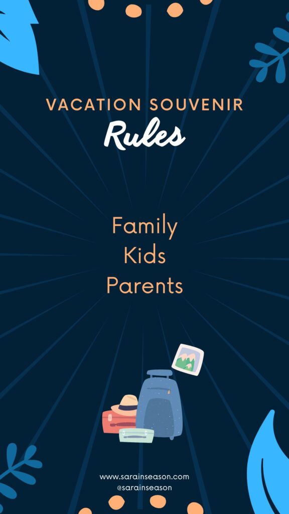 Vacation Souvenir Rules