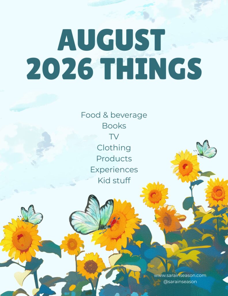 August 2026 Things
