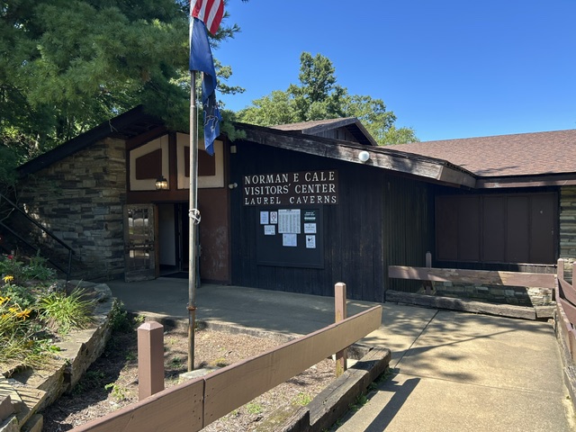 Day Trip from Pittsburgh to laurel caverns - visitors center